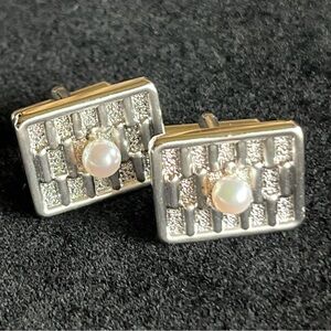 C. Itoh & Co. Ltd. Silver Plated Cuff Links- No Box